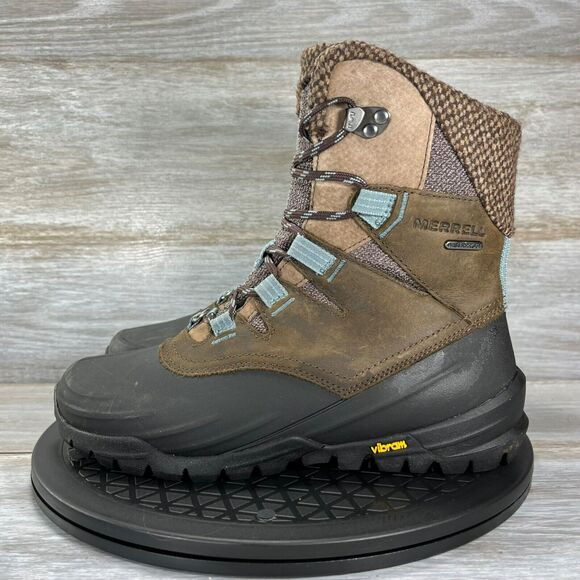 Merrell Women's Aurora 2 Mid Shell Waterproof Hiking Boots Size 6.5 - Picture 1 of 9